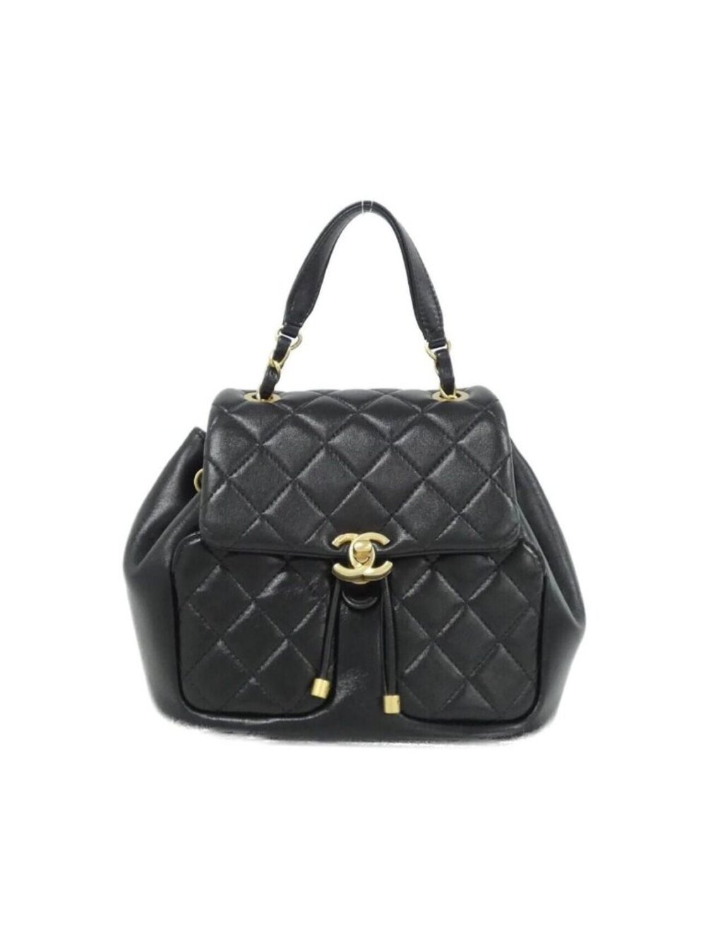Chanel Backpack Sac Black